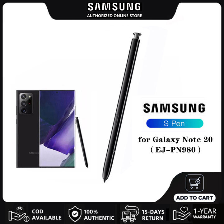 Samsung Stylus Pens Original Note 20 Ultra S Pen, Bluetooth  Enabled,EJ-PN980 Smart Touch, Built-in Pen for Galaxy Note 20 Ultra  Lazada PH