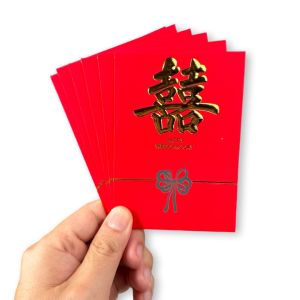 Pinky Bee Angpau Hongbao Wedding Amplop Kawin Double Happiness 71014600