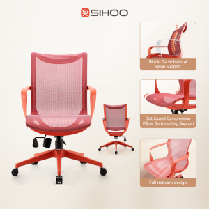 SIHOO Office Chair M77 2pcs Kursi komputer kursi kantor rumah kursi bersirkulasi udara kursi ergonomis kursi belajar duduk nyaman