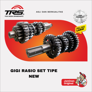 [TRS] GIGI RASIO SET VIAR KARYA 150 200 CC NEW RODA 3