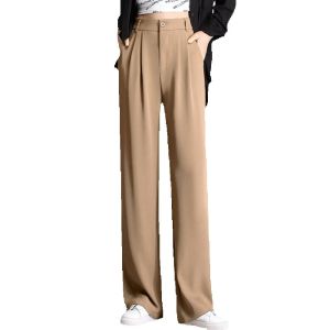 Jass Shop High Waist Vintage Wide Leg Trouser Slacks Pants S-2XL 988