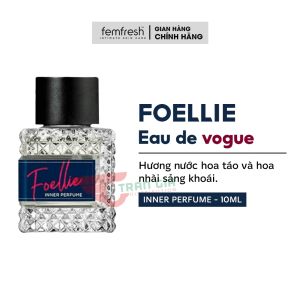Nước hoa vùng kín FOELLIE Eau De Vogue Inner Perfume Cao Cấp Hàn Quốc hương biển tươi mát đầy mê hoặc 10ml