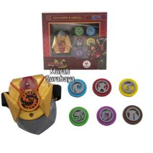 Mainan Jam Tangan Bima X Super Hero Action Light Sound RKC 3038 | Mainan Anak Gelang Bima Terbaru Mustika Hero Changer | Mainan Gelang Edukatif Kekuatan Super Yang Keren | Jam Tangan Action Figure Series Murah Meriah