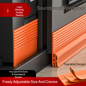 ⏰Flash Sale🥇【Soundproofing/Air Leakage Prevention】New Window Sealing Strips/ Sliding Window Wind and Sound Insulation Strips/ Street-facing Aluminum Door and Window Windshield Seam Strips