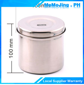 Stainless Steel Cotton Alcohol Disinfection Tank  Cotton Swab Storage Box Dental Cotton Tank