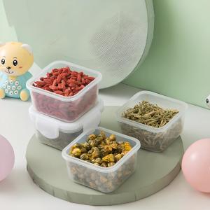 Set 4 Hộp Trữ Đồ Ăn Dặm Cho Bé 60ml KidsWorld Trữ Đông Đựng Thức Ăn Có Nắp Đậy Chắc Chắn