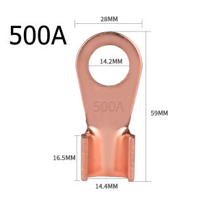 Wire Crimping Copper Wire Opening Copper Wire Nose Terminal Block Connector Wire Ear Purple Copper