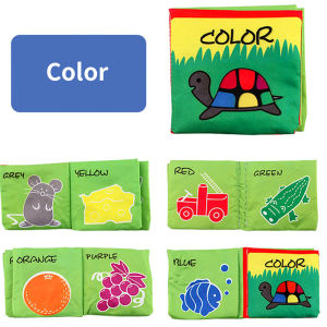 DreamBaby Buku bantal edukasi anak bayi/Mainan buat bayi/BABY CLOTH BOOK