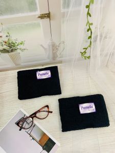 HANDUK OLAHRGA HANDUK SALON HANDUK MUKA WARNA HITAM HANDUK SALON MERK PAMELA ORIGINAL