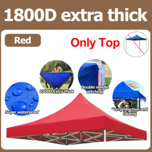 2025 Tent Cover WaterProof Oxford Fabric Big Tent Car tent cover replacement 3x3 wOutdoor sunshade outdoor heavy duty for rain replacement camping Canopy marquee triangular trapezoidal tent outdoor camping (Shelf not included