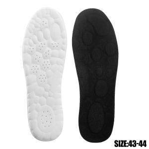 5Pairs Latex Sport Insoles Soft High Elasticity Shoe Pads Breathable Deodorant Shock Absorption Insoles Arch Support Insole Men Women