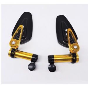 2 cái CRG gương lưng gù cánh tay Gương gấp 360 độ Quay Xe máy Giá lắp đặt 2c Có thể được gắn trái + phải