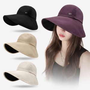 GTRBFDS Wide Brim Womens Sun Hat Quick-drying UV Protection Fishermans Hat Fashion Waterproof Cycling Cap Summer Outdoor