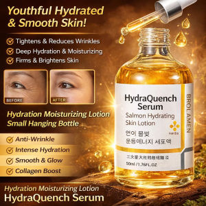 Salmon Water Glow Anti-Wrinkle Essence Anti Oxidant Moisturizing Lotion Pore Minimizer Collagen Boost Facial Essence 三文鱼水光抗皱精华液