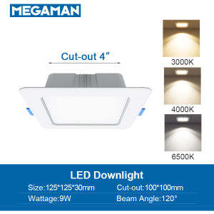 Megaman LED Classic Downlight Intergrated Driver Eyecare For Home & Offices 4"/7"/8" 9W/18W/22W