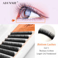Bottom Lashes 5mm 6mm 7mm Under Eyelashes Lower Individual Lashes Natural Short False Mink Eyelash Extension. 