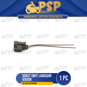 Soket Swit Langsam Vixion - Socket Solenoid Selenoid Switch Langsam IACV Throttle Body Sensor Udara
