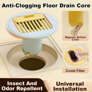 Comb filter Deodorant floor drain core Universal bathroom core Hair drain odor prevention tool Drain seal cap