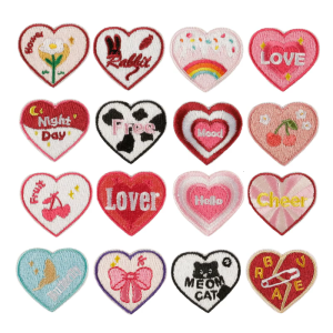 16lots Stylish Embroidered Cloth Patches Creative Fashion Patches Sewing Patches for Kids Clothing Repairs