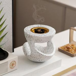 Nhựa nhỏ gọn incenses Burners với khay có thể tháo rời cho incenses đĩa và aromatherapies sử dụng trong Yoga Spa Thiền Định