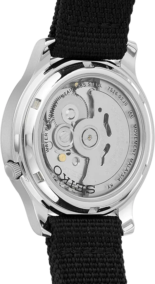 SEIKO Men s SNK809 SEIKO 5 Automatic Stainless Steel Watch with