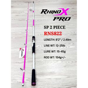💥💥 EUPRO RHINO X PRO SPINNING FISHING ROD ( HELIX X CARBON )