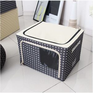 Túi Đựng Quần Áo Khung Thép 56L Morning House- Gấp gọn tiện lợi bảo quản quần áo bền đẹp