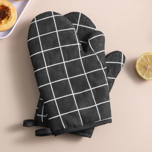 1/2pcs Microwave Glove BBQ Oven Baking Hot Pot Kitchen Thickened Heat-insulating Gloves Baking Oven Microwave Anti-Scalding Gloves