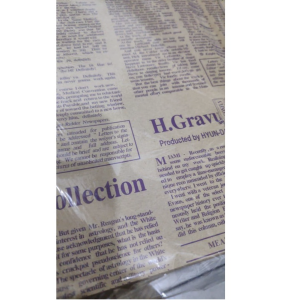 PREMIUM VINTAGE CRAFT PAPER KERTAS BUKET PEMBUNGKUS BUNGA HAND BOUQUET