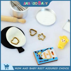 JiaShuo Baby Toy 1ชุดตุ๊กตาครัวขนาดเล็กรุ่น DIY ตุ๊กตาเฟอร์นิเจอร์อุปกรณ์เสริม