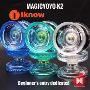 I know Getting started Yo-Yo Crystal K2-crystal Professional Fancy Yo-Yo magic yoyo ghost hand