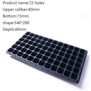 50pcs-100Pcs Seedling Tray 32/50/72/105/128 Holes Garden Starter Trays Strength Seed