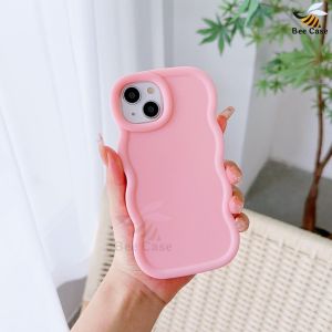 Soft Case Casing Silikon Big Protect Camera New Wave Macaron Color Warna Pastel Doff Premium Polos Gelombang Untuk Tecno Spark 20 / Tecno Spark 20C Tecno Spark 20 Pro Tecno Spark 20 Pro Plus