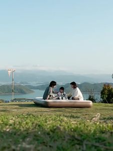 Inflatable Air Bed 25cm Single Double Triple with Pump Mattress Outdoor Camping Tilam Angin