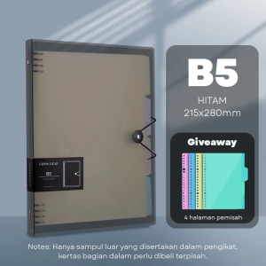 Binder B5 A5 Notebook Binder Kuliah Binder Aesthetic Notebook Aesthetic Buku Tulis Sekolah Hardcover