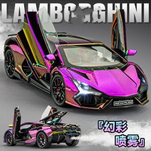 1:24 Rambo Daniel Spray Alloy Car Model Simulation Sports Car Ornament Childrens Toys Car Men 2025
