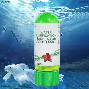 [COD] ZNPNXN 2ชิ้นแท็บเล็ตทำน้ำให้บริสุทธิ์สำหรับตู้ปลาสำหรับกำจัดความขุ่นของตู้ปลาน้ำมีประสิทธิภาพสำหรับปลา