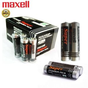 [HCM]Hộp 40 Viên Pin Nhí AAA (3A) Maxell Super 1.5V - HSD : 12-2026 sử sụng cho chuột không dây remote TV remote máy lạnh MP3 player đồng hồ