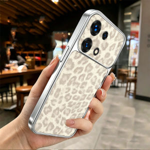 PBZZ Case for infinix note 30 40 50 60 4g 30 40 50 60 pro 5g phone casing Softcase Silicone shockproof Cover new design aesthetic cute black leopard print for girls DSCBW3