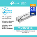 TP-Link Official Store | TL-SM321A V3 | 1000Base-BX WDM Bi-Directional Hot-Swappable Single-mode Fiber SFP Module. 