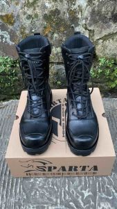 SEPATU PDL KULIT SAPI MODEL TERBARU SEPATU PDL UJUNG BESI TNI POLRI DARI SPARTA