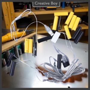 [Creative] Power Supply Adapter AA Battery Eliminators Eliminate The Need For Frequent Battery Replacement For Christmas Trees