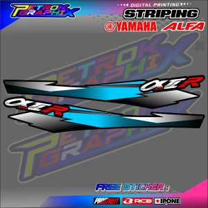 STRIPING VARIASI YAMAHA ALFA / STICKER LIST VARIASI MOTOR YAMAHA ALFA