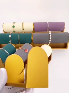 Multipurpose Adjustable Sturdy Metal Display Stand for Watches Bracelets and Bangles Elegant Showcases