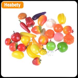 【2-3 days delivery】 10pcs Mini simulation Fruits Vegetables Kitchen Toys Kid Pretend Play toys