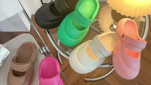 New Thick-Soled Barbie Dual-Wear EVA Fashionable Non-Slip Wear-Resistant WomenS Clogs