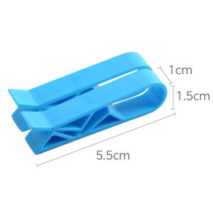 10Pcs/Set Garbage Bag Fixed Clips Creative Non-Slip Plastic Waste Bin for Home Kitchen Office Restaurant