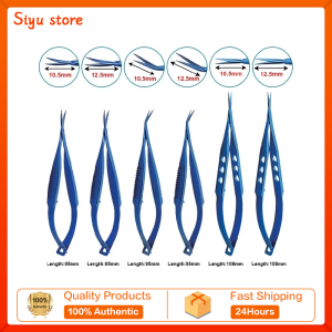 Ophthalmic Vannas Capsulotomy Scissors Eye Scissors Ophthalmic Instrument Titanium Alloy