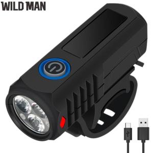 LED Bicycle Headlight USB Charging Cycling Safety Front Lamp 3 Gears Bike Handlebar Flashlight Bicycle Accessories