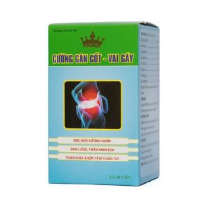 combo 2 hộp  Viên Uống Cường Gân Cốt - Vai Gáy Kingphar - Giúp giảm đau vai gáy  tê bì chân tay  đau dây thần kinh tọa - DATE MỚI  Hộp 40 viên